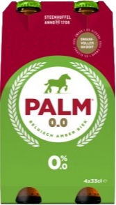Palm 0.0 4pack met flesjes van 33cl